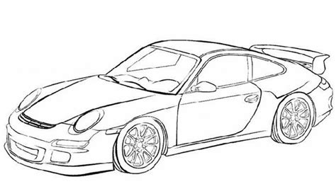 Coloriage Porsche 911 A Imprimer Incroyable Coloriage Porsche 911 Turbo