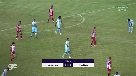 Vídeo Londrina x Náutico Compacto futebol ge