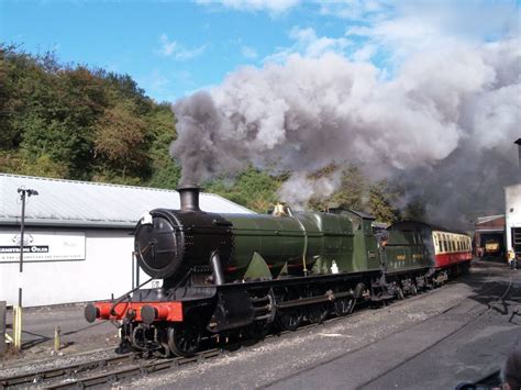 Steam Locomotive Gwr Br Class Heavy Freight Engine