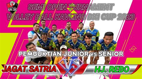 JAGAT SATRIA Vs HAJI REBO OPEN TOURNAMENT KAVLING DKI CUP JAKARTA BARAT