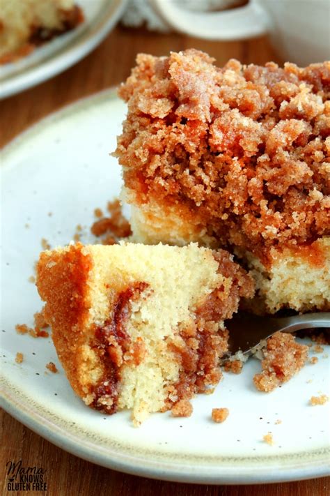 Gluten Free Cinnamon Coffee Cake Dairy Free Option Mama Knows Gluten Free