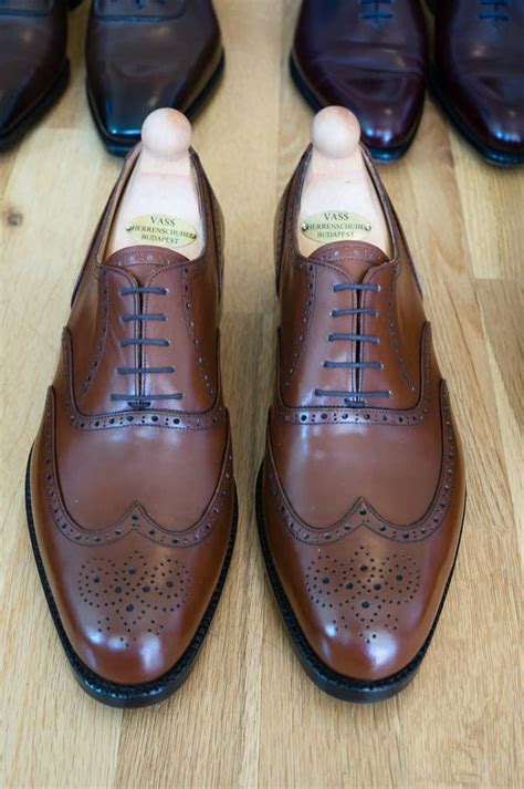 Vass Budapest Oxford 6319 Cognac F Last