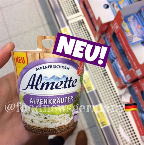 ALMETTE ALPENKRÄUTER 🌿🗻🧀. PRODUKTNEUHEIT, Lebensmittelneuheiten, neu ...