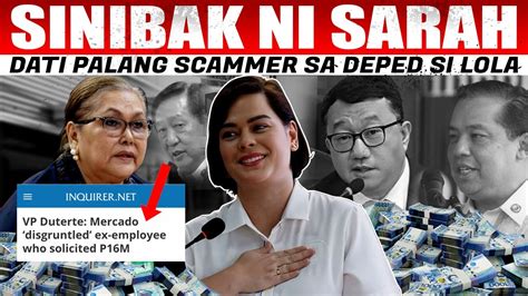 Hala Kinarma Kaagad Si Gloria Sinipa Ka Pala Sa Deped Ni Vp Sarah Dati