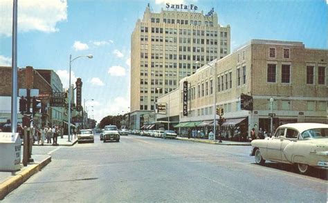 Polk Street Downtown Amarillo Tx From Days Of Old Amarillo Texas