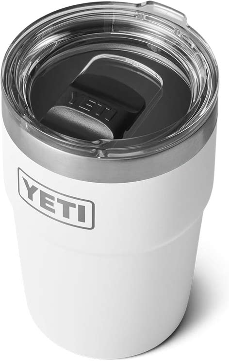 YETI Rambler Vaso Apilable De 16 Onzas Aislado Al Aspiradora Acero