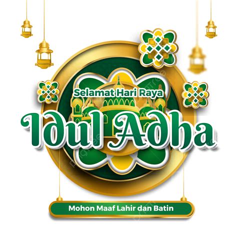 Idul Adha 3d Images Selamat Hari Raya Idul Adha 1443 H 3d Illustration