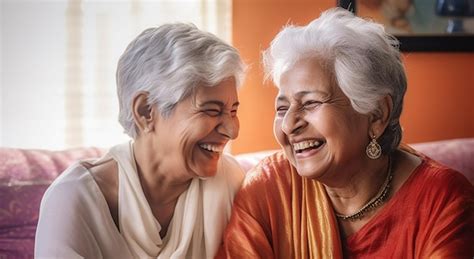 Premium Photo Beautiful Gay Lesbian Couple Practicing Mindfulness Meditation And Wellness At Home