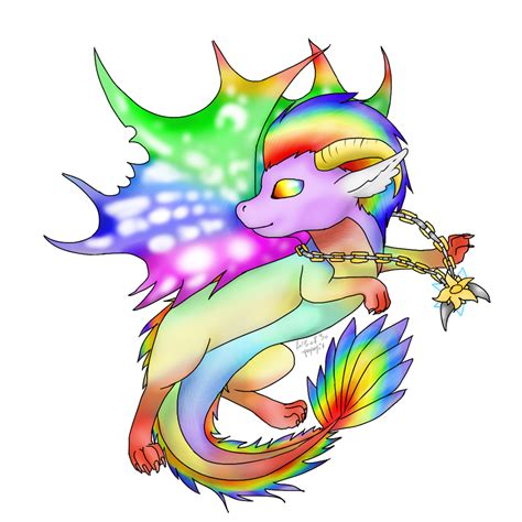 Chibi Rainbow Commission By Popolis On Deviantart