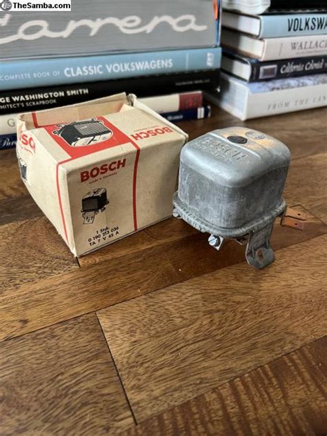 TheSamba VW Classifieds Early NOS Bosch 6v Regulator 0190213036