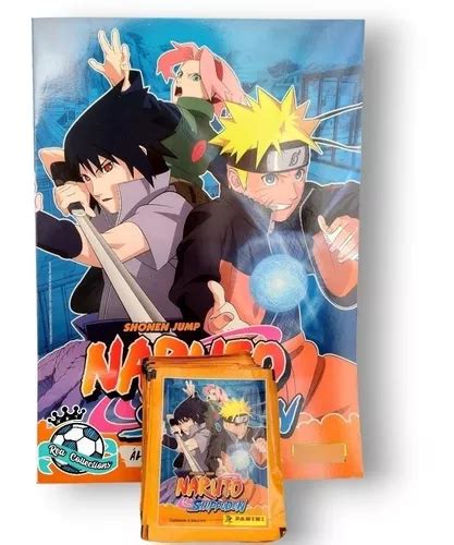 Album Naruto Shippuden Sobres Estampas Panini Meses Sin