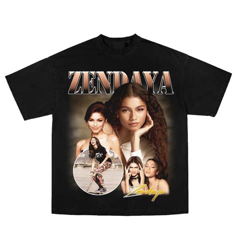 Zendaya Png Zendaya Coleman Bootleg T Shirt Design 300 DPI PNG File