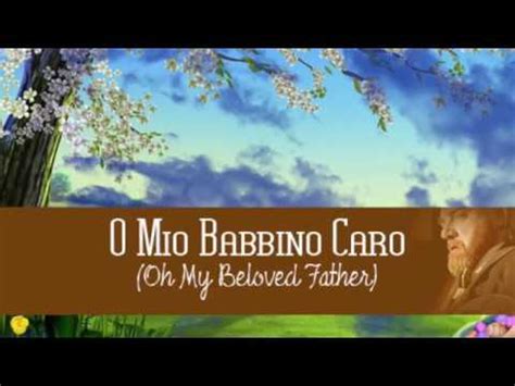 O MIO BABBINO CARO BY ARTHUR VERY SPECIAL CLASSIC ARIA OPERA FROM