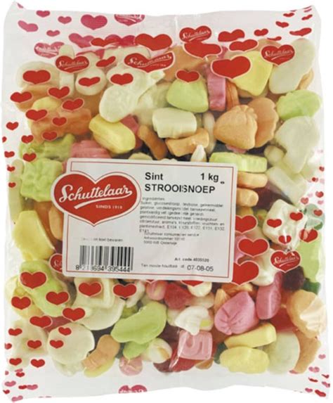 Schuttelaar Sinterklaas Snoepgoed Sint Strooisnoep 1KG Bol