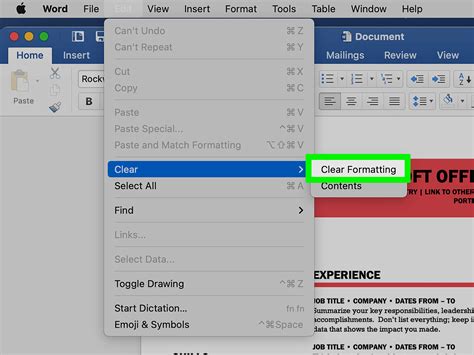 Easy Ways To Clear Formatting In Word Wikihow 59400 Hot Sex Picture