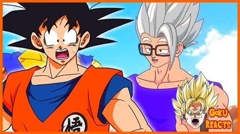 Goku Reacts To Gohan Vs Cell Max Rap Battle Super Hero Parody By