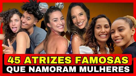 Atrizes E Famosas Que Namoram Mulheres E Voc N O Sabia Youtube