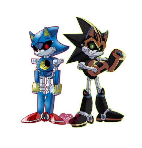 Metal Sonic And Shard By Chunichichuni On Deviantart