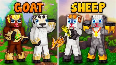 Goat Vs Sheep By Goe Craft Minecraft Skin Pack Minecraft Bedrock