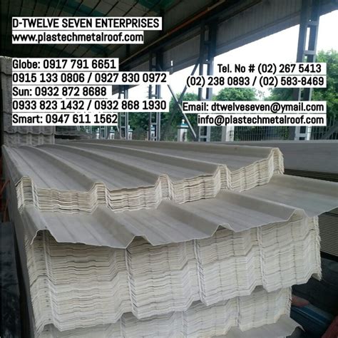 Ribtype Longspan UPVC Non Brittle Roofing Commercial Industrial