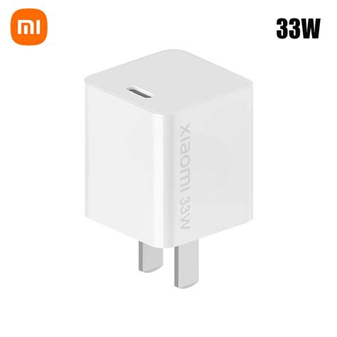 Cargador Xiaomi Mi Gan Type C W Usb C Cargador R Pido Port Til Con