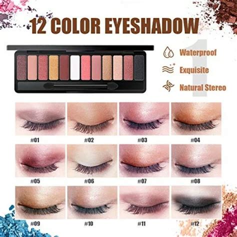 All In One Makeup Kit Includes 12 Colors Naked Eyeshadow Palette 5