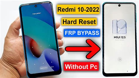 Redmi Hard Reset Frp Bypass Miui Update Redmi