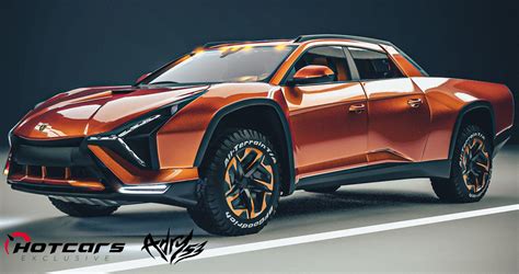 EXCLUSIVE: Check Out This Hypothetical Lamborghini Pickup Render