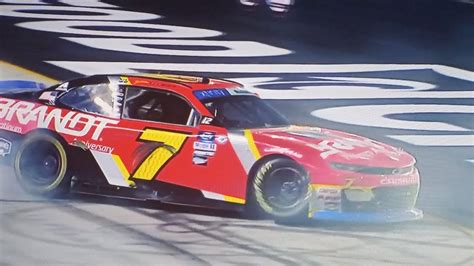 Justin Allgaier Wins At Bristol Food City Youtube