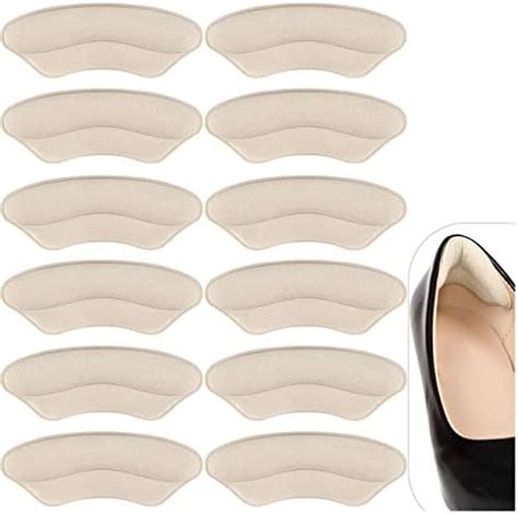 Heel Pads For Shoes That Are Too Big 6 Pairs Heel Inserts Grips For Women Heel