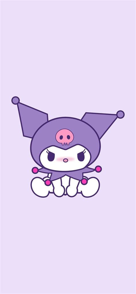 Kuromi Aesthetic Purple Wallpaper Purple Kuromi Purple Kuromi