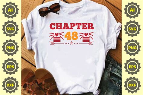 Chapter 48 Svg Design Graphic By Delitensra · Creative Fabrica