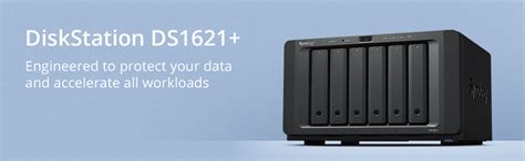 Buy The Synology DiskStation DS1621 6 Bay NAS Server AMD Ryzen V1500B