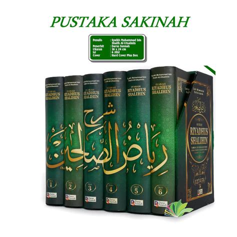 Jual Buku Islam Hadits Syarah Riyadhush Shalihin [6 Jilid] Pustaka