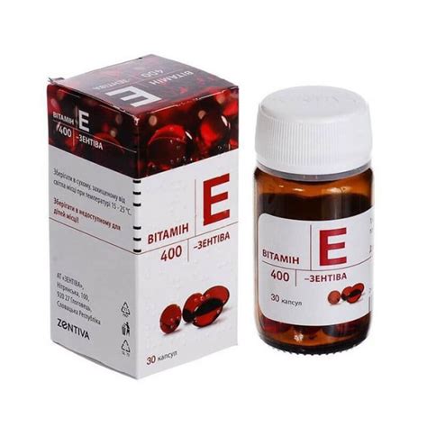 Vitamin E Đỏ Mirrolla 400mg Nga Hộp 30 Viên Nang Mềm