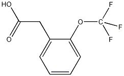 2 三氟甲氧基 苯基乙酸 2 Trifluoromethoxy phenylacetic acid 220239 67 8 参数分子结构