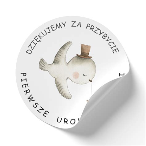 Naklejki Urodzinowe Personalizowane Dzi Kujemy A Allegro Pl