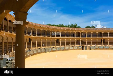 Bull Fighting Ring Ronda Malaga Province Spain Stock Photo Alamy