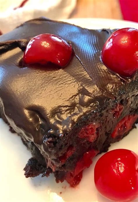 Easy 2 Ingredient Cherry Chocolate Cake Recipe Southern Home Express