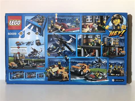 Lego City 60009 Helicopter Arrest Includes Retail Box And Manuals