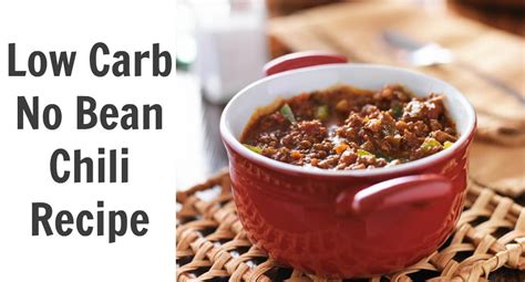 Low Carb No Bean Chili Recipe Is Full Of Meat Veggies And Spices