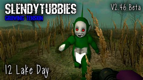 Slendytubbies Growing Tension V Beta Lake Day Youtube