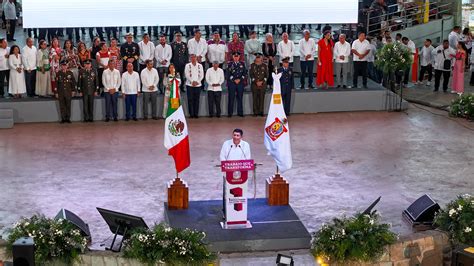 Salomón Jara presenta su primer informe de gobierno Fusión Política