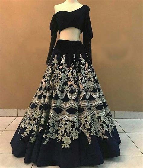 lehenga black lahga choli black lehnga designs indian weddings