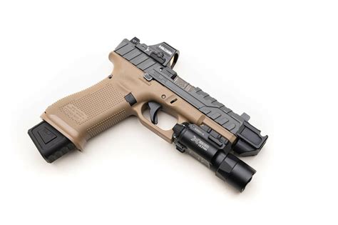 SLR Rifleworks Glock 19X Magwell In FDE Falcontac