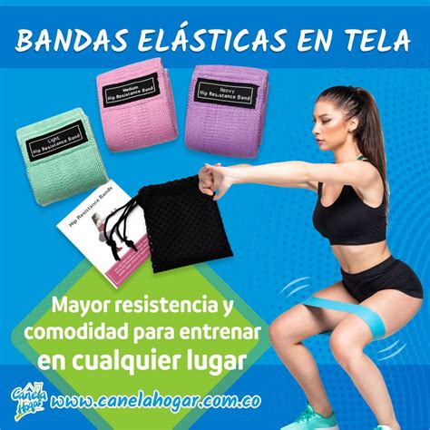 Kit De Bandas Cerradas Elasticas X Niveles De Resistencia Ejercicio De