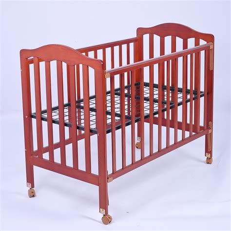 Luxury Wooden Baby Cradle Crib Bed New Born Baby Cribs Solid Wood