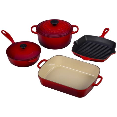 Le Creuset Signature 6 Piece Cookware Set & Reviews | Wayfair