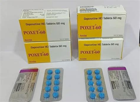 Dapoxetine Poxet 60 At Rs 360 Strip Dapoxetine Tablet In Nagpur ID