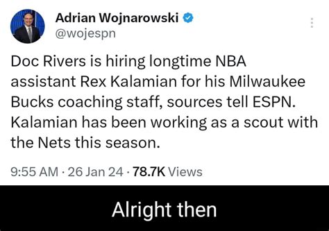 Doc Rivers Is Hiring Longtime Nba Assistant Rex Kalamian For His